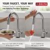 imageDelta Faucet Trinsic Touch Kitchen Faucet with Touchless Technology Kitchen Faucet with Pull Down Sprayer Chrome Kitchen Sink Faucet Touchless Kitchen Faucet Chrome 9159TLDSTArctic Stainless