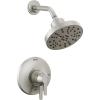 imageDelta Faucet Galeon Single Handle Matte Black Shower Faucet with H2Okinetic Shower Head Black Shower Faucet Set Matte Black Shower Trim Kit Matte Black T14272BL Valve Not IncludedLumicoat Stainless