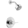 imageDelta Faucet Modern Raincan Round SingleFunction Shower Valve Trim Kit Gold Shower Faucet Set Rainfall Shower Head Gold Delta Shower Kit Champagne Bronze T14269CZPP Valve Not IncludedChrome