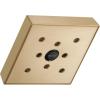 imageDelta Faucet RP70171BL Shower Head with H2O Kinetic Technology Matte Black  175 GPM Water FlowChampagne Bronze