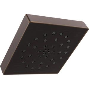 imageDELTA FAUCET 52484BL Delta H2Okinetic 4Setting UltraSoak Shower Head Matte BlackVenetian Bronze