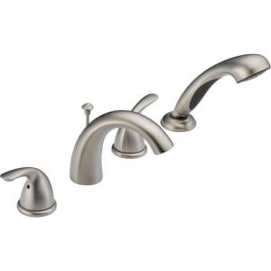 imageDELTA FAUCET T4705SS Roman Tub with Handshower 750 x 1600 x 750 inches Stainless