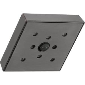 imageDelta Faucet RP70171BL Shower Head with H2O Kinetic Technology Matte Black  175 GPM Water FlowVenetian Bronze