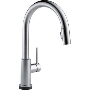 imageDelta Faucet Trinsic Touch Kitchen Faucet with Touchless Technology Kitchen Faucet with Pull Down Sprayer Chrome Kitchen Sink Faucet Touchless Kitchen Faucet Chrome 9159TLDSTArctic Stainless