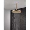 imageDELTA FAUCET 52160BL25 Delta H2Oknietic Single Setting UltraSoak Shower Head 25 GPM Water Flow Matte BlackChampagne Bronze
