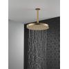 imageDELTA FAUCET 52160BL25 Delta H2Oknietic Single Setting UltraSoak Shower Head 25 GPM Water Flow Matte BlackChampagne Bronze