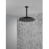imageDELTA FAUCET 52160BL25 Delta H2Oknietic Single Setting UltraSoak Shower Head 25 GPM Water Flow Matte BlackMatte Black