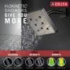 imageDELTA FAUCET 52171BL Universal Showering Components showerhead Matte BlackBlack Stainless