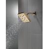 imageDELTA FAUCET 52171BL Universal Showering Components showerhead Matte BlackChampagne Bronze