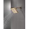 imageDELTA FAUCET 52171BL Universal Showering Components showerhead Matte BlackChampagne Bronze