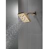 imageDELTA FAUCET 52171BL Universal Showering Components showerhead Matte BlackChampagne Bronze