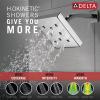imageDELTA FAUCET 52171BL Universal Showering Components showerhead Matte BlackChrome