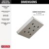 imageDELTA FAUCET 52171BL Universal Showering Components showerhead Matte BlackStainless