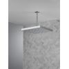 imageDelta Faucet 52161BL H2Oknietic Single Setting UltraSoak Shower Head 175 GPM Water Flow Matte BlackChampagne Bronze