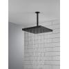 imageDelta Faucet 52161BL H2Oknietic Single Setting UltraSoak Shower Head 175 GPM Water Flow Matte BlackMatte Black