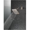 imageDelta Faucet 5Spray H2Okinetic Raincan Shower Head Oil Rubbed Bronze Showerhead Square Shower Head Delta Shower Head Water Saving Shower Head Venetian Bronze 52664RB
