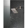 imageDelta Faucet 5Spray H2Okinetic Raincan Shower Head Oil Rubbed Bronze Showerhead Square Shower Head Delta Shower Head Water Saving Shower Head Venetian Bronze 52664RB