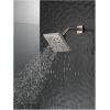 imageDelta Faucet 5Spray H2Okinetic Raincan Shower Head Oil Rubbed Bronze Showerhead Square Shower Head Delta Shower Head Water Saving Shower Head Venetian Bronze 52664RB
