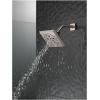 imageDelta Faucet 5Spray H2Okinetic Raincan Shower Head Oil Rubbed Bronze Showerhead Square Shower Head Delta Shower Head Water Saving Shower Head Venetian Bronze 52664RB