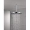 imageDelta Faucet SingleSpray Raincan Shower Head Chrome Shower Head Rainfall Shower Head Round Shower Head Metal Shower Head 25 GPM Flow Rate Chrome 5215825