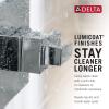 imageDelta Faucet SingleSpray Raincan Shower Head Gold Shower Head Rainfall Shower Head Round Shower Head 25 GPM Flow Rate Lumicoat Champagne Bronze 52158CZPR25Lumicoat Champagne Bronze