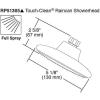 imageDelta Faucet SingleSpray TouchClean Shower Head Stainless RP51305SSChrome