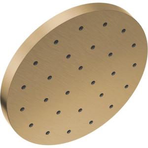 imageDELTA FAUCET 52160BL25 Delta H2Oknietic Single Setting UltraSoak Shower Head 25 GPM Water Flow Matte BlackChampagne Bronze