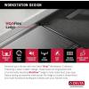 imageRivet 45inch Workstation Kitchen Sink Undermount 16 Gauge Stainless Steel Single Bowl with 2Tier WorkFlow Ledge and Chefs Kit of 11 Accessories 95BA13145SSSStainless Steel