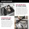 imageRivet 45inch Workstation Kitchen Sink Undermount 16 Gauge Stainless Steel Single Bowl with 2Tier WorkFlow Ledge and Chefs Kit of 11 Accessories 95BA13145SSSStainless Steel