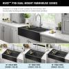 imageRivet 45inch Workstation Kitchen Sink Undermount 16 Gauge Stainless Steel Single Bowl with 2Tier WorkFlow Ledge and Chefs Kit of 11 Accessories 95BA13145SSSGunmetal