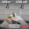 imageDelta Faucet Mateo Touch Kitchen Faucet Black Kitchen Faucets with Pull Down Sprayer Kitchen Sink Faucet Touch Faucet for Kitchen Sink Delta Touch2O Technology Black Stainless 9183TKSDSTArctic Stainless