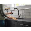 imageDelta Faucet Mateo Touch Kitchen Faucet Black Kitchen Faucets with Pull Down Sprayer Kitchen Sink Faucet Touch Faucet for Kitchen Sink Delta Touch2O Technology Black Stainless 9183TKSDSTBlack Stainless