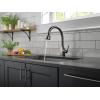 imageDelta Faucet Mateo Touch Kitchen Faucet Black Kitchen Faucets with Pull Down Sprayer Kitchen Sink Faucet Touch Faucet for Kitchen Sink Delta Touch2O Technology Black Stainless 9183TKSDSTBlack Stainless
