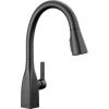 imageDelta Faucet Mateo Touch Kitchen Faucet Black Kitchen Faucets with Pull Down Sprayer Kitchen Sink Faucet Touch Faucet for Kitchen Sink Delta Touch2O Technology Black Stainless 9183TKSDSTMatte Black