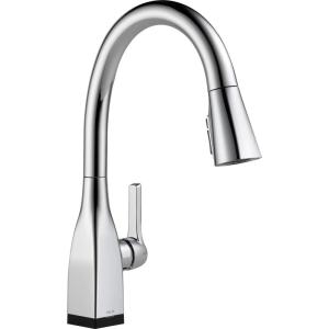 imageDelta Faucet Mateo Touch Kitchen Faucet Black Kitchen Faucets with Pull Down Sprayer Kitchen Sink Faucet Touch Faucet for Kitchen Sink Delta Touch2O Technology Black Stainless 9183TKSDSTChrome