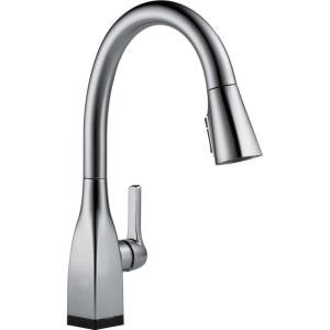 imageDelta Faucet Mateo Touch Kitchen Faucet Black Kitchen Faucets with Pull Down Sprayer Kitchen Sink Faucet Touch Faucet for Kitchen Sink Delta Touch2O Technology Black Stainless 9183TKSDSTArctic Stainless