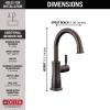 imageDelta Faucet Clarifi Under Sink Reverse Osmosis Water Filter System with Chrome Traditional Beverage Dispenser FaucetVenetian Bronze