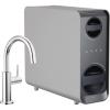 imageDelta Faucet Clarifi Under Sink Reverse Osmosis Water Filter System with Black Stainless Contemporary Beverage Dispenser FaucetChrome