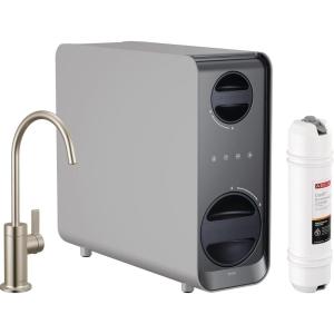 imageDelta Faucet Clarifi Under Sink Reverse Osmosis Water Filter System with Brushed Nickel Beverage Faucet and Remineralization Cartridge