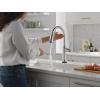 imageDelta Faucet Renaldi Touchless ProClean Kitchen Faucet with Touch Technology and Soap Dispenser in Arctic StainlessArctic Stainless
