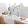 imageDelta Faucet Renaldi Touchless ProClean Kitchen Faucet with Touch Technology and Soap Dispenser in Arctic StainlessArctic Stainless