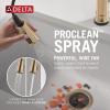 imageDelta Faucet Renaldi Touchless ProClean Kitchen Faucet with Touch Technology and Soap Dispenser in Arctic StainlessChampagne Bronze
