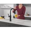 imageDelta Faucet Renaldi Touchless ProClean Kitchen Faucet with Touch Technology and Soap Dispenser in Arctic StainlessMatte Black