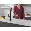 imageDelta Faucet Renaldi Touchless ProClean Kitchen Faucet with Touch Technology and Soap Dispenser in Arctic StainlessMatte Black