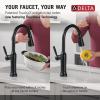 imageDelta Faucet Renaldi Touchless ProClean Kitchen Faucet with Touch Technology and Soap Dispenser in Arctic StainlessMatte Black