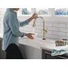 imageDelta Faucet Renaldi Touchless ProClean Kitchen Faucet with Touch Technology and Soap Dispenser in Arctic StainlessPolished Nickel