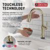 imageDelta Faucet Renaldi Touchless ProClean Kitchen Faucet with Touch Technology and Soap Dispenser in Arctic StainlessPolished Nickel