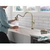 imageDelta Faucet Renaldi Touchless ProClean Kitchen Faucet with Touch Technology and Soap Dispenser in Arctic StainlessPolished Nickel