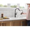 imageDelta Faucet Renaldi Touchless ProClean Kitchen Faucet with Touch Technology and Soap Dispenser in Arctic StainlessVenetian Bronze