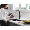 imageDelta Faucet Renaldi Touchless ProClean Kitchen Faucet with Touch Technology and Soap Dispenser in Arctic StainlessVenetian Bronze
